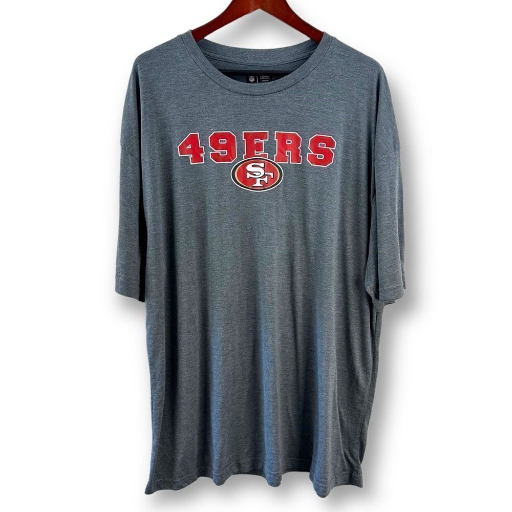 NFL gray San Francisco 49ers T-shirt size 2XL